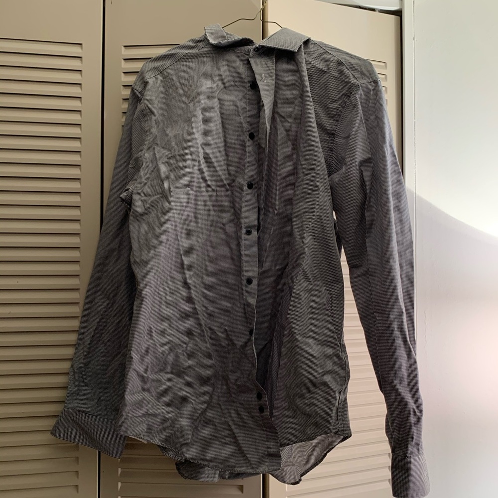 Calvin Klein Men’s long sleeve button up shirt